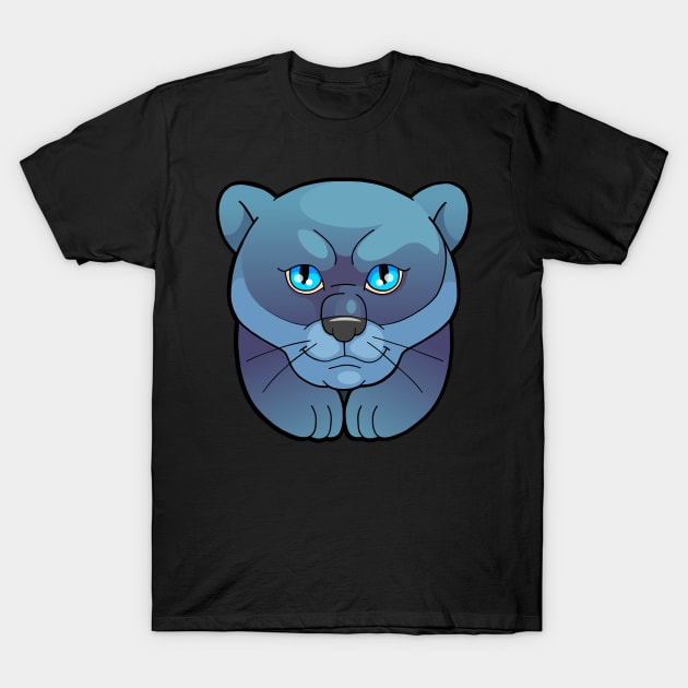 Panther Cartoon T-Shirt by Shadowbyte91